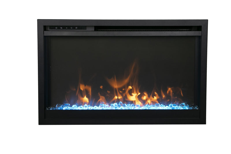 Amantii 30" Traditional Xtraslim Smart Electric Fireplace