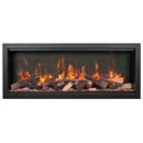 Amantii Symmetry Bespoke 74 Inch Extra Tall Indoor/Outdoor Electric Fireplace