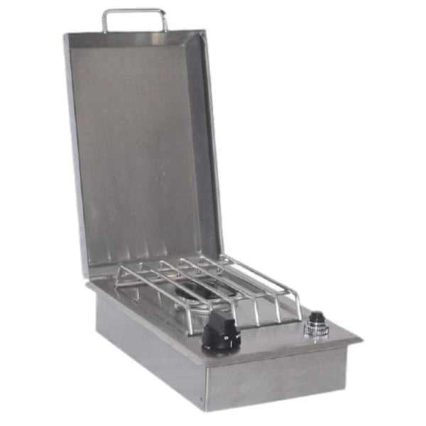 MHP Stainless Steel Built-In Drop-In Side Burner