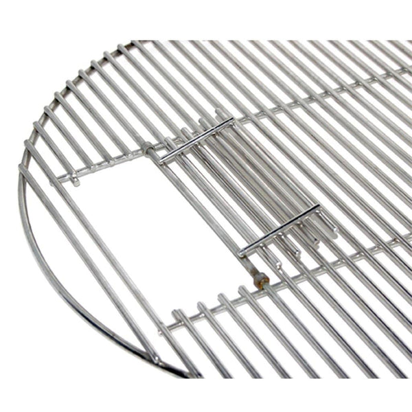 MHP CG87SS Round Stainless Steel Cooking Grid with Hinged Door – Big Green Egg, Kamado Joe & Bravo