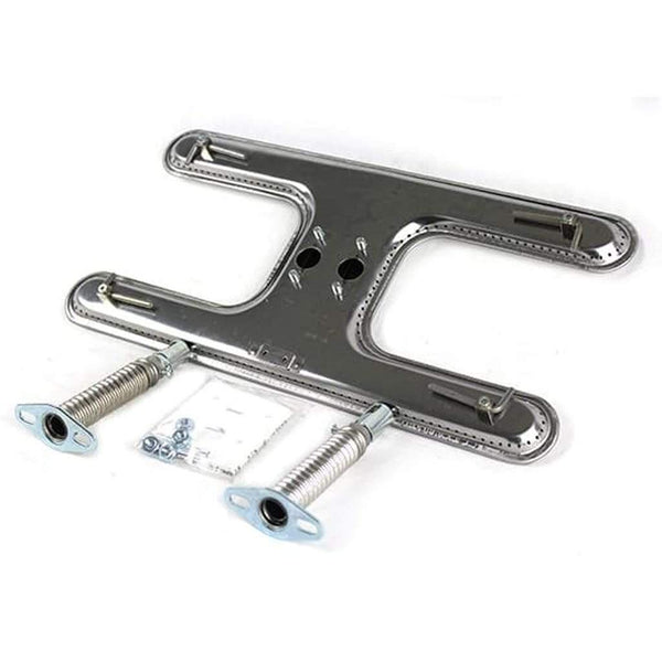 MHP DSBC7 Small Stainless Steel Dual Burner with V11 Venturi Set