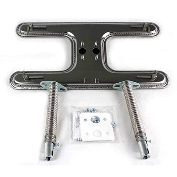 MHP DSBC8 Small Stainless Steel Dual Burner with V12 Venturi Set