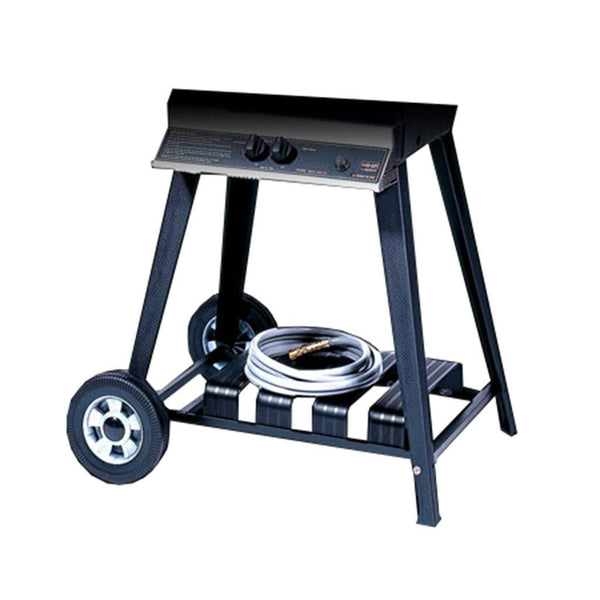 MHP JCN4 Aluminum Cart with 12-Foot Hose, Disconnect Coupler, and Grease Cup