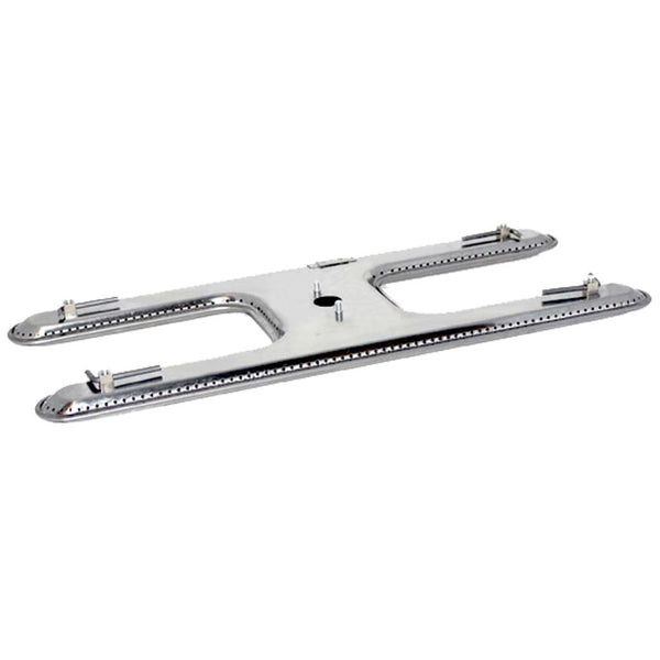 MHP LB Stainless Steel Large H-Burner with Adjustable Legs