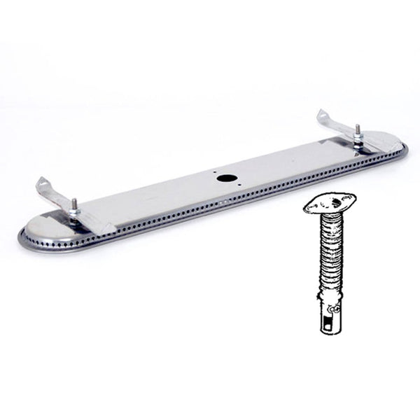 MHP OBS12S Universal Stainless Steel Oval Burner with V12 Venturi