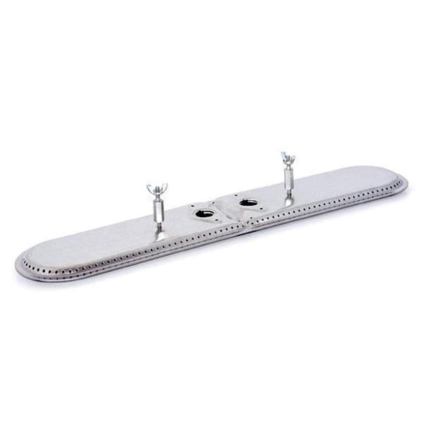MHP OBSN2 Stainless Steel Oval Dual Burner for Sunbeam Grills