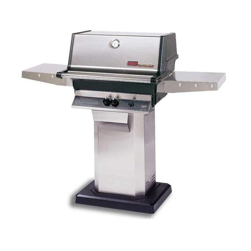 MHP TJK 2 Gas Grill Head with Patented “H” Dual Burners and 2 Stainless Steel Shelves