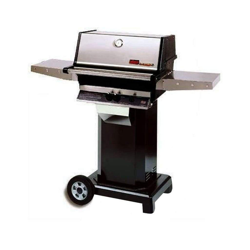 MHP TJK 2 Gas Grill Head with Patented “H” Dual Burners and 2 Stainless Steel Shelves