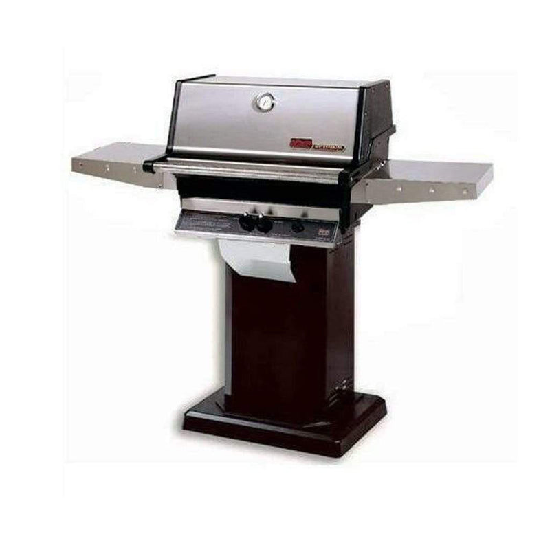 MHP TJK 2 Gas Grill Head with Patented “H” Dual Burners and 2 Stainless Steel Shelves