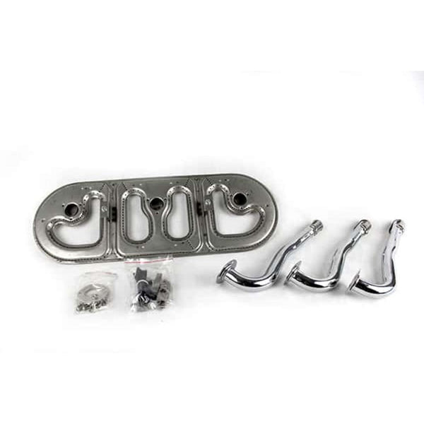 MHP UFT3 Stainless Steel Tube Burner with Electrode for Uniflame Grills