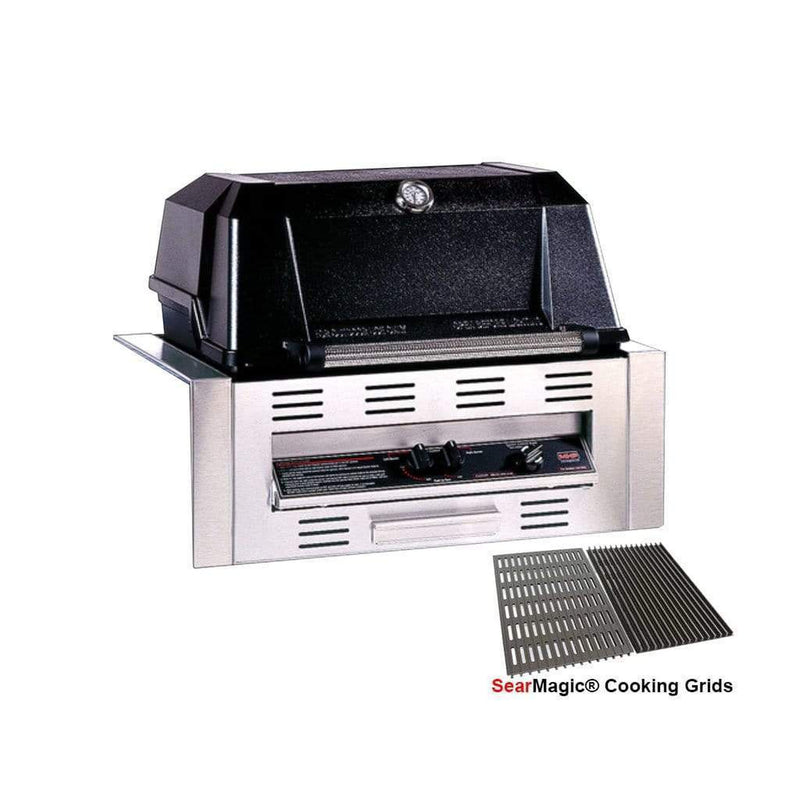 MHP WNK4LS Built-In Gas Grill Head with Patented Stainless Steel Dual Burners