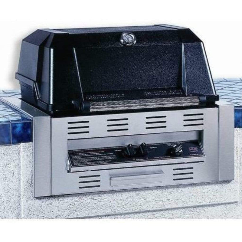 MHP WNK4LS Built-In Gas Grill Head with Patented Stainless Steel Dual Burners