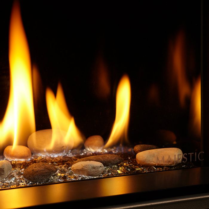 Majestic Energy Efficient 36 Inch Echelon II Direct Vent Gas Fireplace With Intellifire