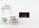 Majestic Energy Efficient 36 Inch Direct Vent Linear Gas Fireplace With Intellifire