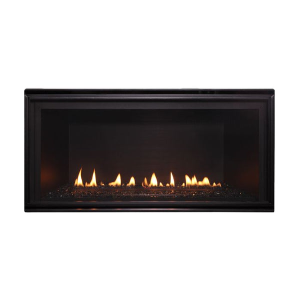 Majestic 36Inch Direct Vent Linear Gas Fireplace with IntelliFire