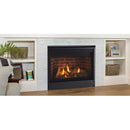 Majestic Quartz High-efficiency 36 Inch Direct Vent Gas Fireplace With Intellifire Touch Ignition System