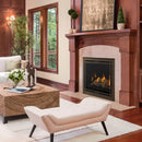 Majestic Meridian Platinum Best 42 Inch Direct Vent Gas Fireplace With IntelliFire Touch Ignition System