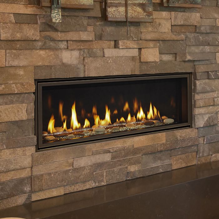 Majestic Echelon II 60" Direct Vent Gas Fireplace With IntelliFire Touch Ignition System