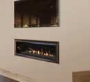 Majestic Jade Modern Contemporary 32 Inch Direct Vent Gas Fireplace with IntelliFire Touch ignition system