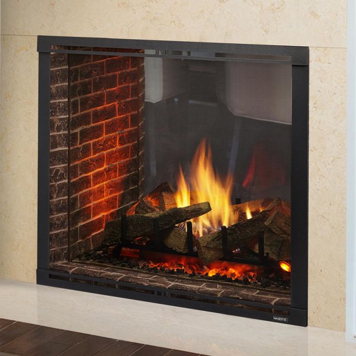 Majestic Marquis II See-Through 42" Direct Vent Gas Fireplace With IntelliFire Touch Ignition System