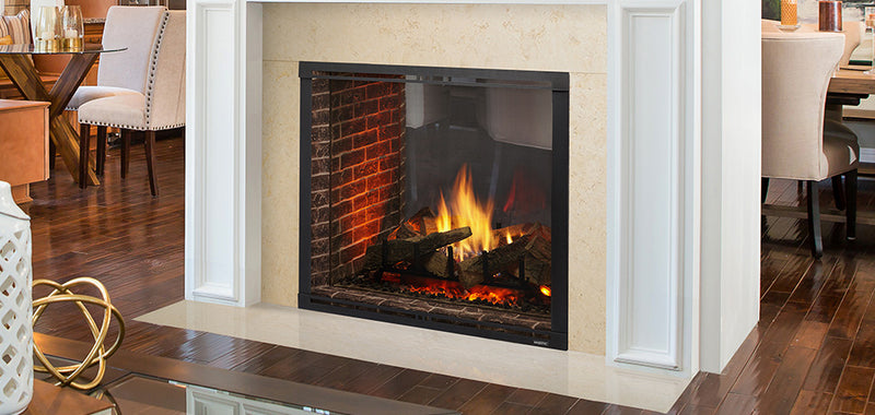 Majestic Marquis II See-Through 42" Direct Vent Gas Fireplace With IntelliFire Touch Ignition System