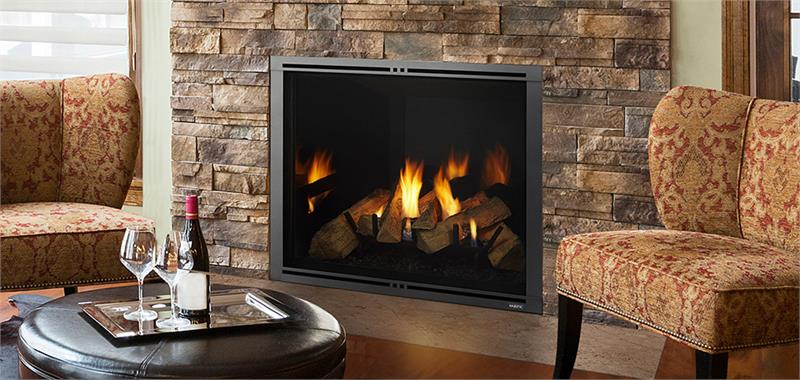 Majestic Marquis II Traditional 42" Gas Fireplace Direct Vent With IntelliFire Touch Ignition System