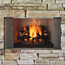 Majestic Villawood Traditional 36 inch Outdoor Wood Burning Fireplace