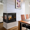 Majestic Pier 36 Inch Direct Vent Gas Fireplace Intellifire Touch Ignition