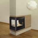 Majestic Pier 36 Inch Direct Vent Gas Fireplace Intellifire Touch Ignition