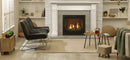 Majestic 42 Inch Residential Quartz Direct Vent Gas Fireplace With Intellifire Touch Ignition System