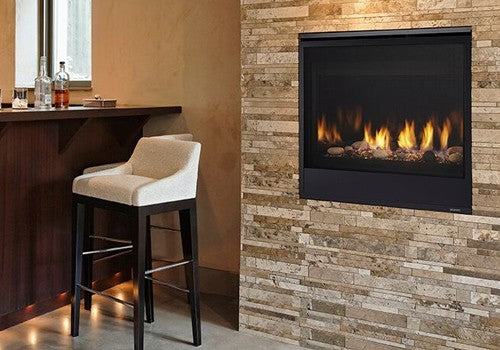 Astria Citadel - 48 inch Wood-Burning Fireplace, Interior selection sold separate