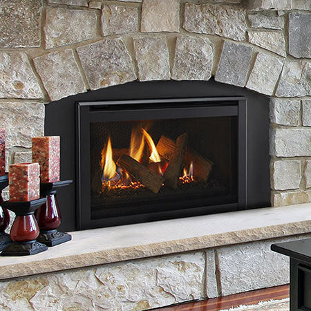 Majestic Ruby Traditional Direct Vent 30" Gas Fireplace Insert with intellifire touch system