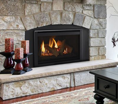 Majestic Ruby Traditional Direct Vent Gas Fireplace Insert 25"
