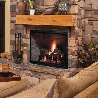 Majestic Traditional Wood Burning Fireplace 36" Biltmore Radiant