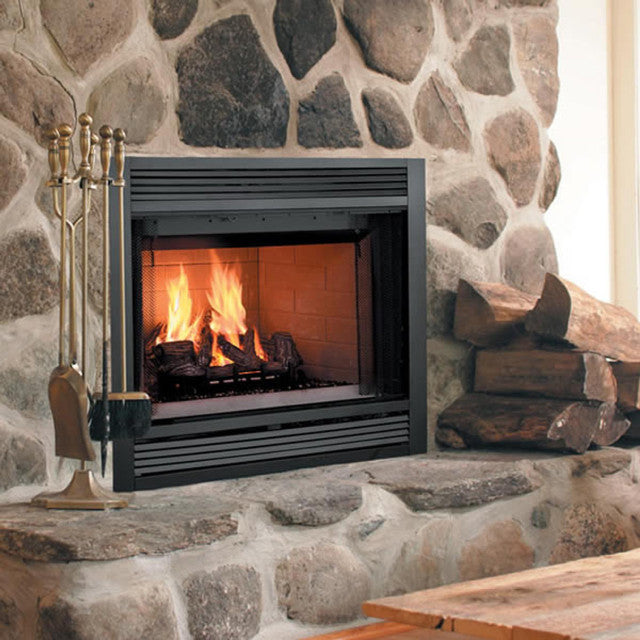 Majestic Wood Burning Fireplace 42" Sovereign Heat Circulating Traditional 