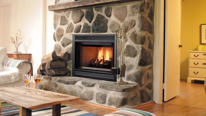 Majestic Wood Burning Fireplace 42" Sovereign Radiant Traditional