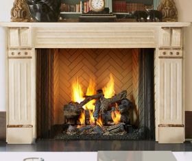 Majestic Wood Burning Fireplace 50" Ashland Radiant Traditional