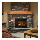 Majestic 42 Inch Residential Quartz Direct Vent Gas Fireplace With Intellifire Touch Ignition System