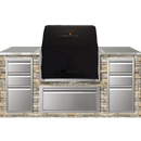 Memphis 30" Black Polyester Grill Cover for Elevate ITC2 Built-In Pellet Grill – Wind-Resistant Design