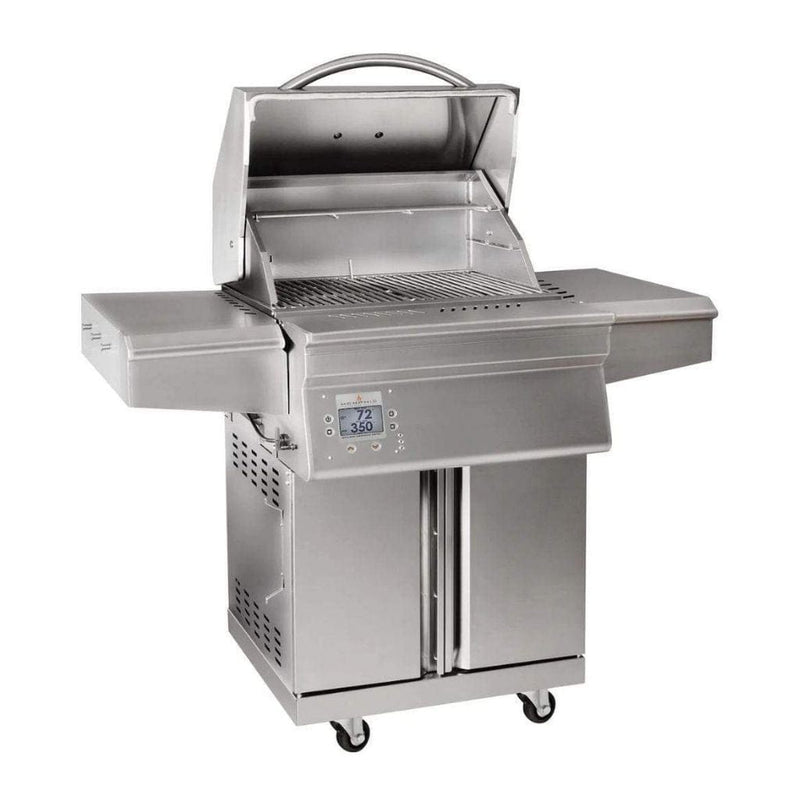 Memphis Beale Street 51" Wi-Fi Pellet Grill on Cart – With Open Flame Option
