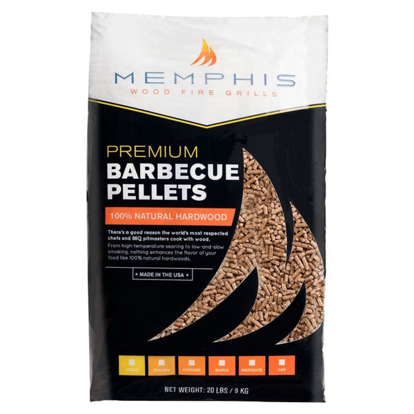 Memphis 60 Lb. Pecan All-Natural Wood Pellets - Mild & Light Smoky Flavor