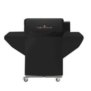 Memphis Black Polyester Grill Cover for Pro Cart ITC3 Pellet Grill - Water-Resistant