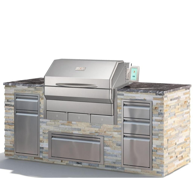 Memphis Elite ITC3 39" Built-In Pellet Grill – Wi-Fi Enabled with Direct Flame & IntelliBurn Technology