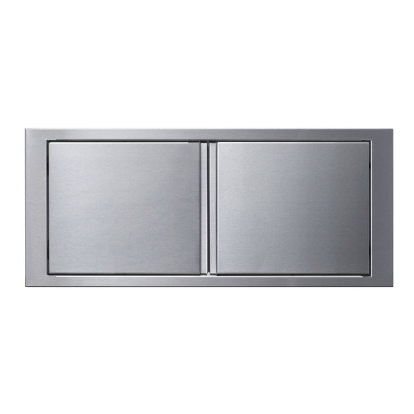 Memphis Pro 30" Double Access Lower Door – Stainless Steel Handle-Free Design
