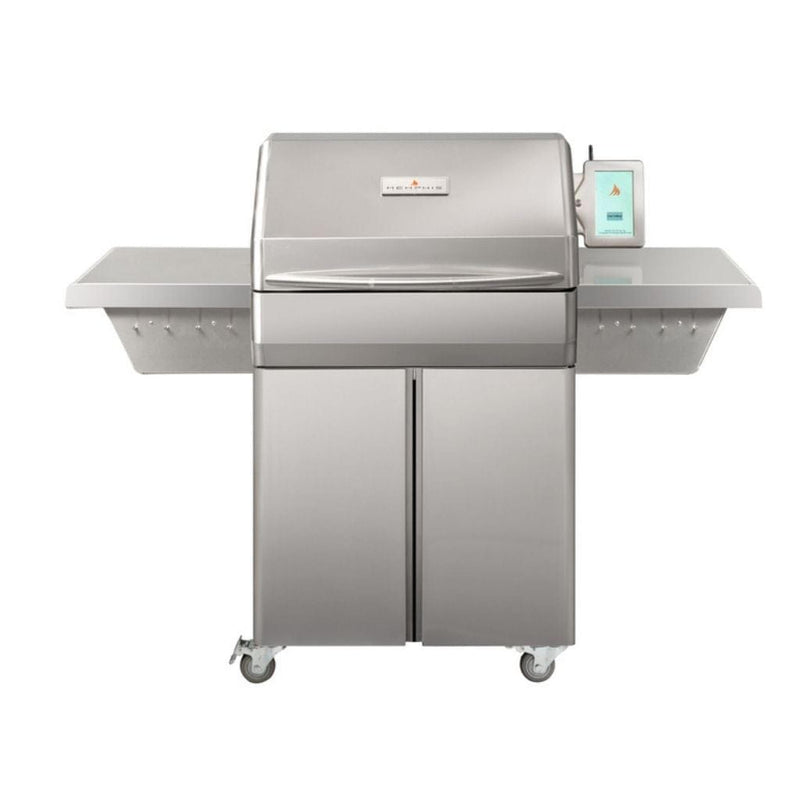 Memphis Pro ITC3 57" Stainless Steel Wi-Fi Pellet Grill on Cart – With Direct Flame Cooking