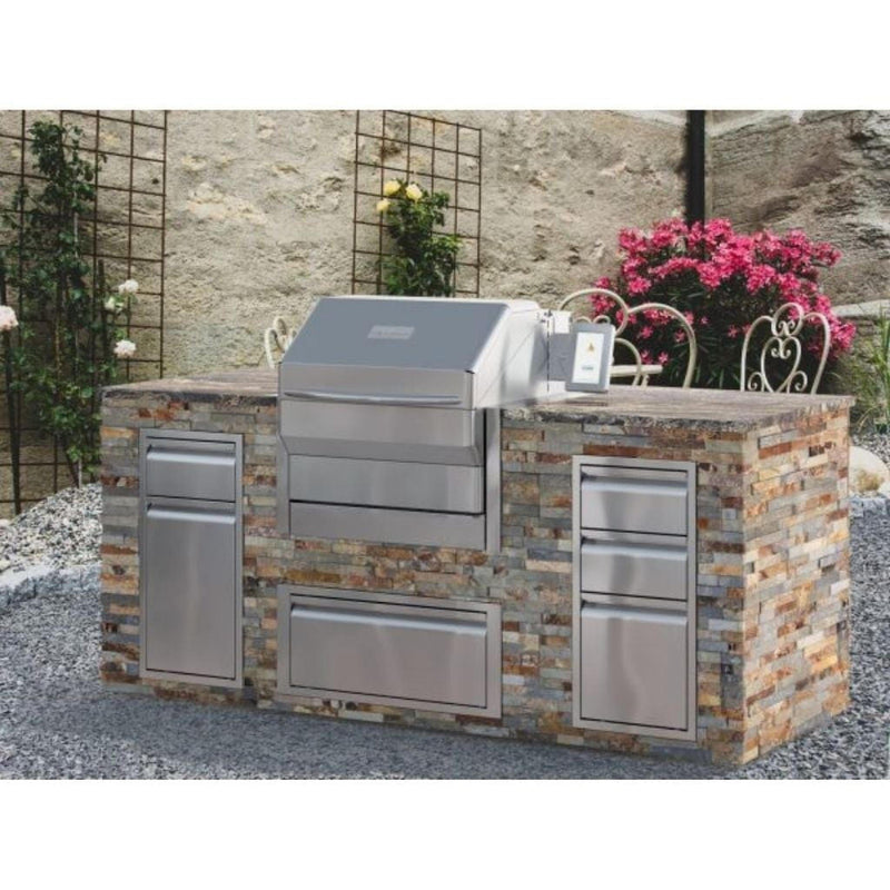 Memphis Pro ITC3 28" Built-In Pellet Grill – Wi-Fi Enabled with Direct Flame & IntelliBurn Technology