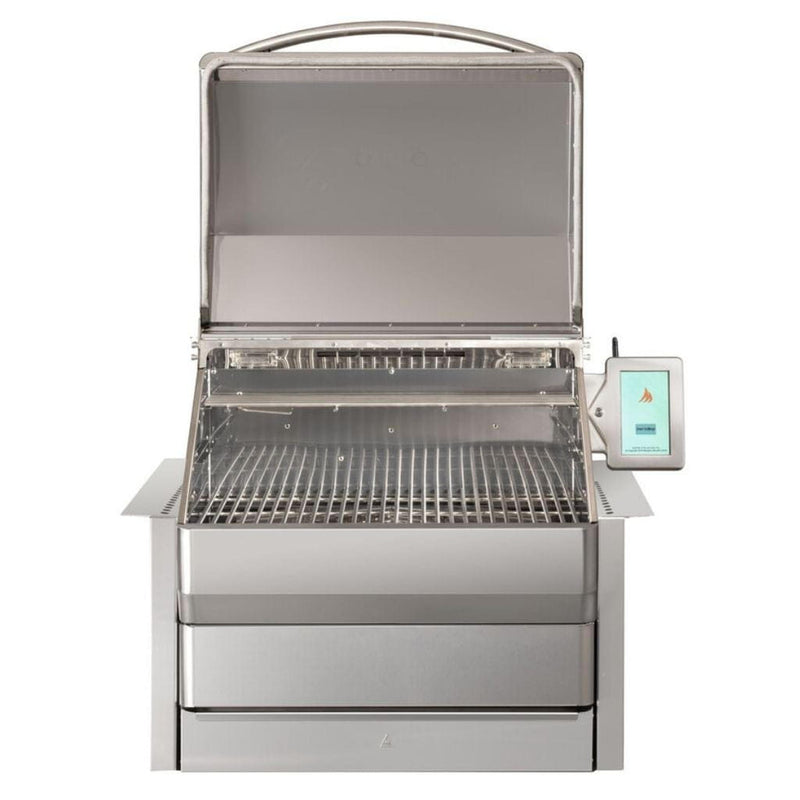 Memphis Pro ITC3 28" Built-In Pellet Grill – Wi-Fi Enabled with Direct Flame & IntelliBurn Technology