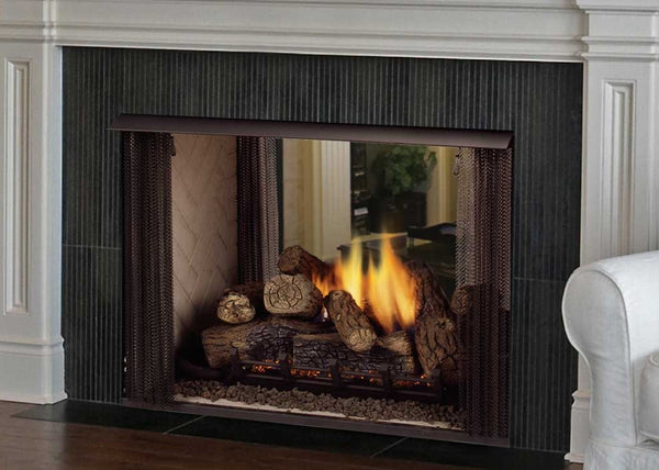 Monessen - 36" Lo-Rider See Through Clean Face Vent Free Firebox with Traditional Refractory Firebrick