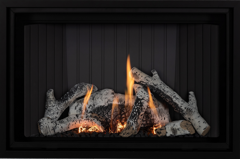 Montigo 34" DelRay Basic Square Direct Vent Gas Fireplace 15,000 BTU