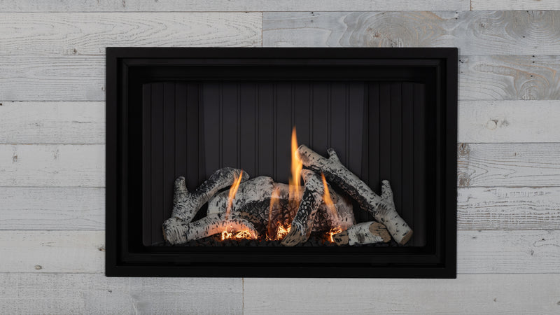 Montigo 34" DelRay Basic Square Direct Vent Gas Fireplace 15,000 BTU